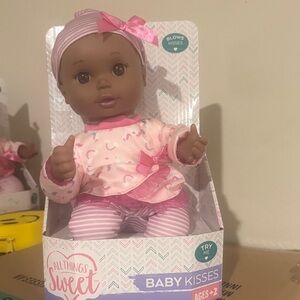 Baby Kisses Doll with Pink Outfit